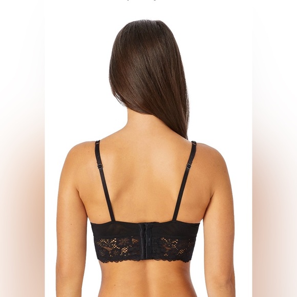 Adored by Adore Me Payal Longline Underwire Floral Lace Demi Cup Bra 40DD - Picture 8 of 11